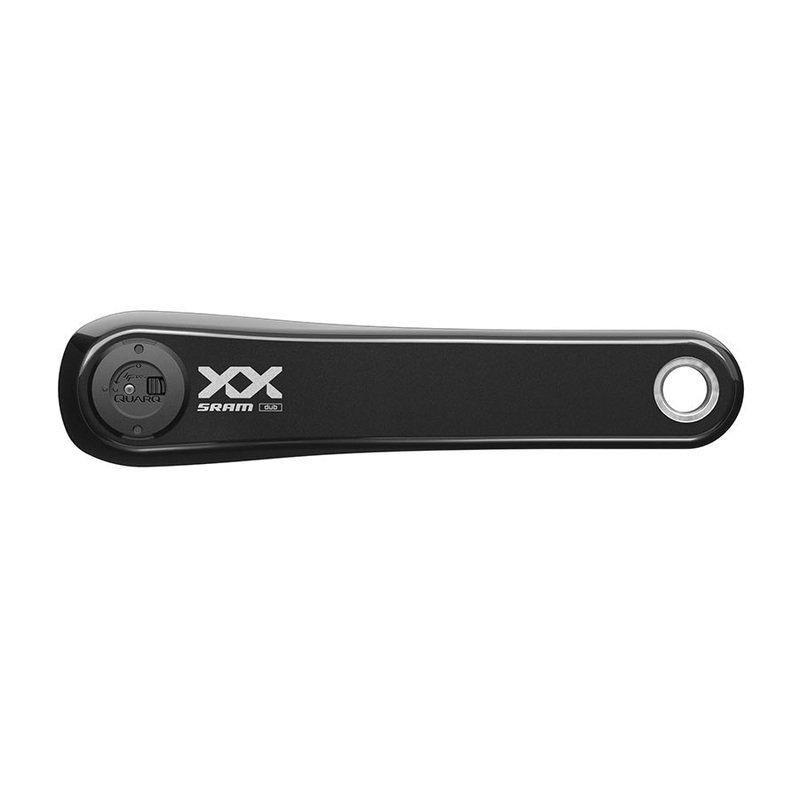 SRAM XX Eagle T-Type AXS Wide Left Crank Arm Power Meter Spindle – 175mm 12-Speed DUB Spindle Interface Carbon BLK D1