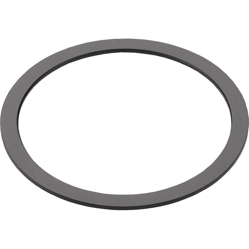 Wheels Manufacturing 0.7mm Black Aluminum Bottom Bracket Spacer