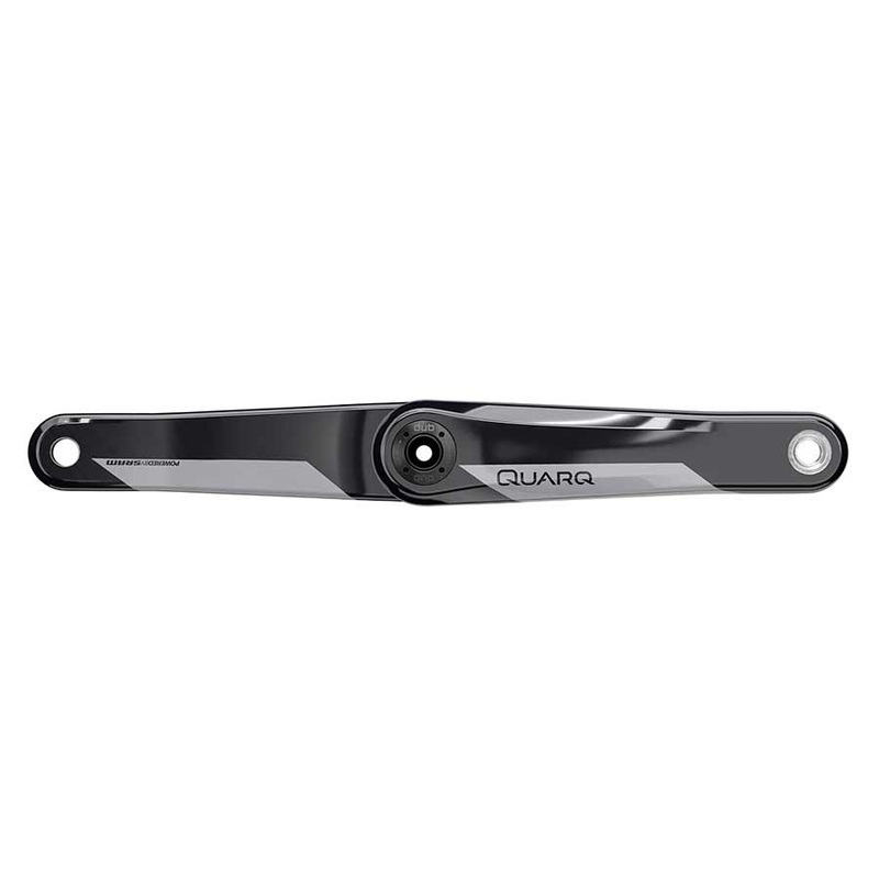 Quarq DUB Crank Arm Assembly – 167.5mm 8-Bolt Direct Mount DUB Spindle Interface Natural Carbon D2