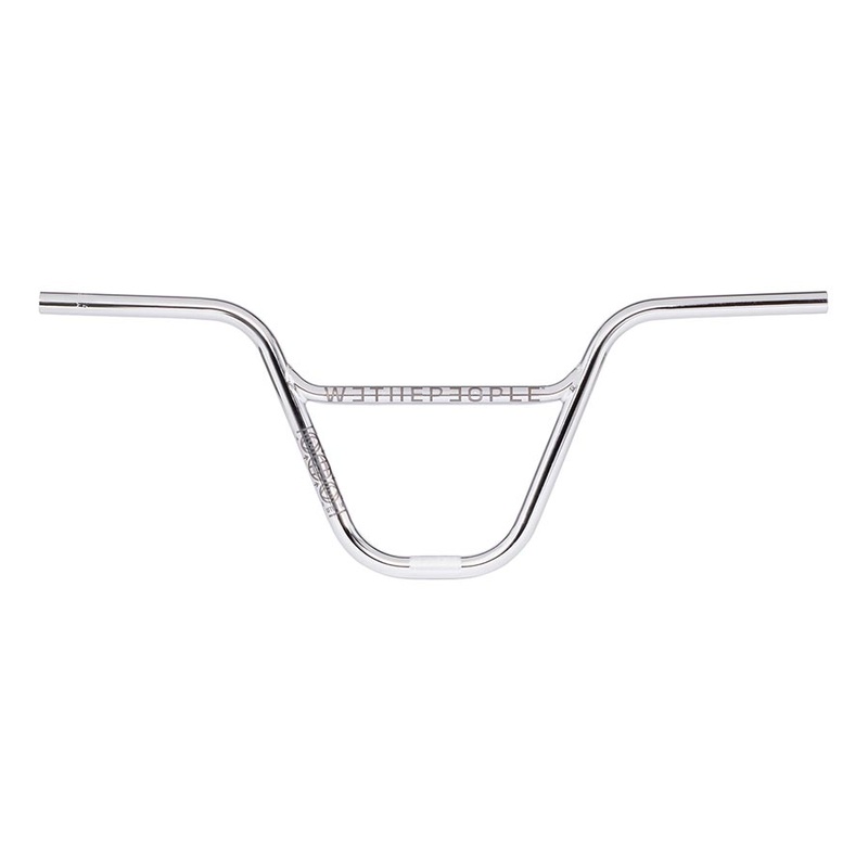WeThePeople Utopia BMX Handlebar Diameter: 22.2mm 29 Rise: 9.75 Chrome