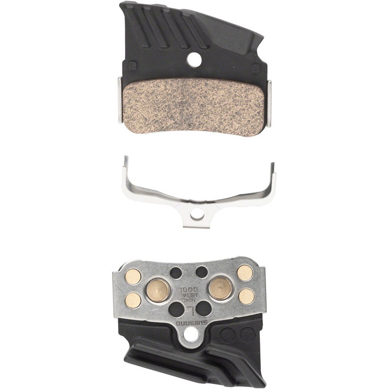 Shimano N04C-MF Finned Disc Brake Pads & Springs