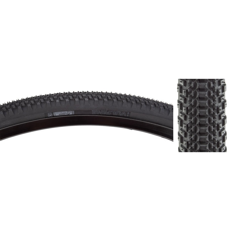 WTB Vulpine Tire – 700 x 36 TCS Tubeless Folding BLK Light/Fast Rolling Dual DNA