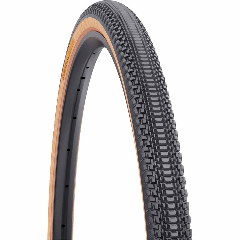 WTB Vulpine Tire – 700 x 40 TCS Tubeless Folding BLK/Tan Light/Fast Rolling Dual DNA SG