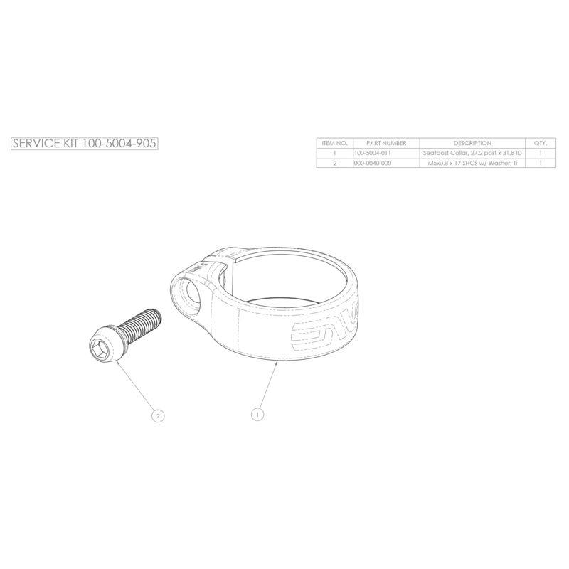 Enve MOG Facrtory Replacement Seatpost Collar – 27.2