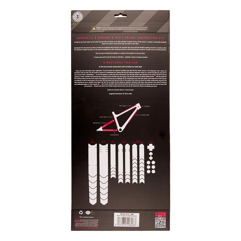 Muc-Off DH/Enduro/Trail Frame Protection Kit – 45-Piece Kit Camo