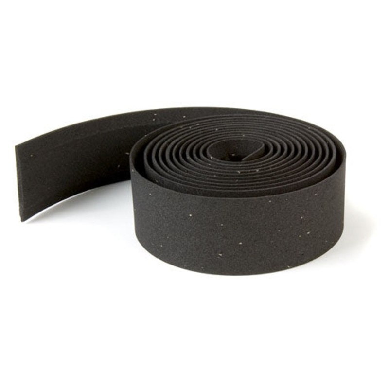 Profile Design – Bar Wrap-PROFILE BAR WRAP CORK HANDLEBAR TAPE BLACK w/ ADHESIVE BACK