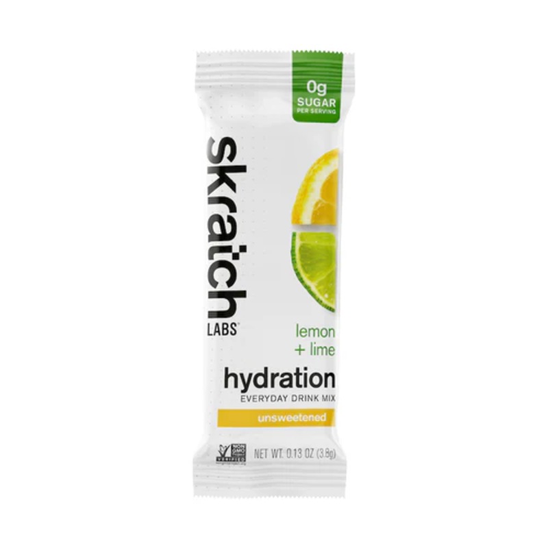 Skratch Drink Mix – Everyday Hydration – Lemon + Lime – 4g