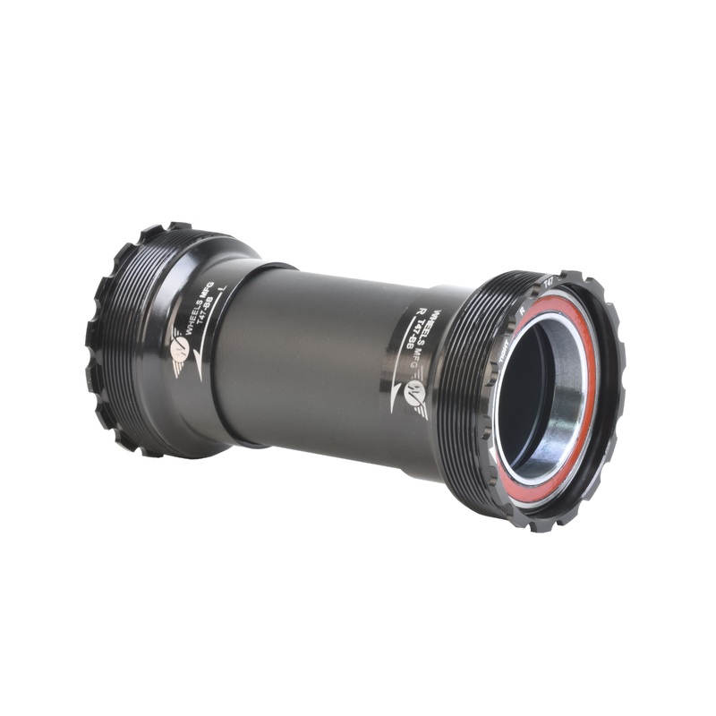 Wheels Manufacturing T47 Inboard Bottom Bracket Angular Contact Bearings 30mm Spindles Fits B.B. shells 68mm to 132mm