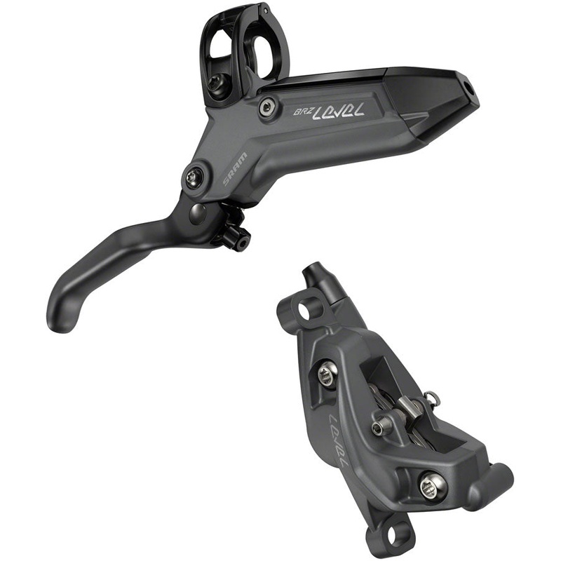 SRAM Level Bronze Stealth Disc Brake Lever – Front Post Mount 4-Piston Aluminum Lever SS Hardware Dark Polar C1