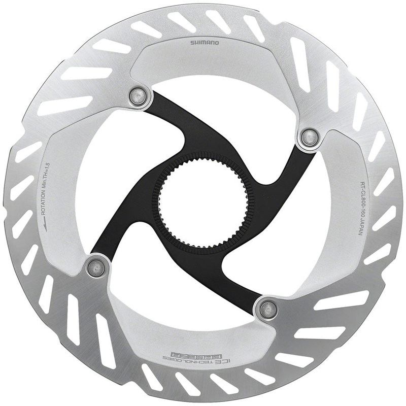 Shimano RT-CL800 S Disc Brake Rotor – 160mm – Centerlock – Lockring Included