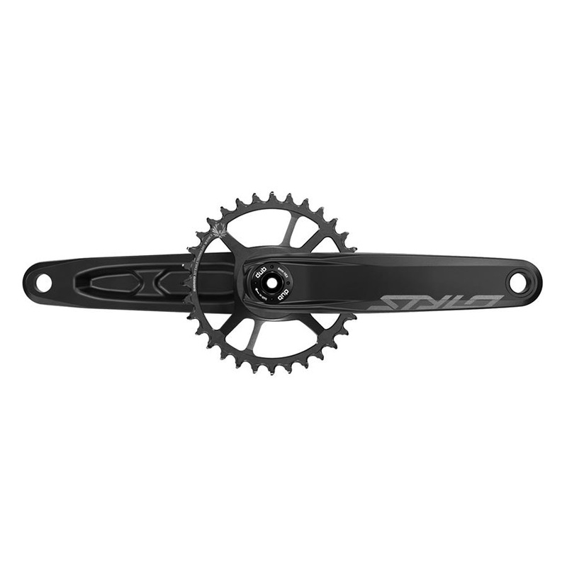 TruVativ STYLO 6K Aluminum Eagle Crankset – 175mm 12-Speed 32t Direct Mount DUB Spindle Interface BLK