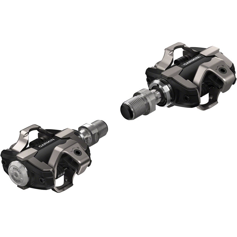 Garmin Rally XC200 Power Meter Pedals – Dual Sided Clipless Alloy 9/16 BLK Pair Dual-Sensing Shimano SPD