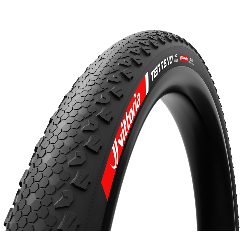 Vittoria Terreno XC Race Tire – 29 x 2.25 Tubeless Folding BLK Race Graphene + Silica