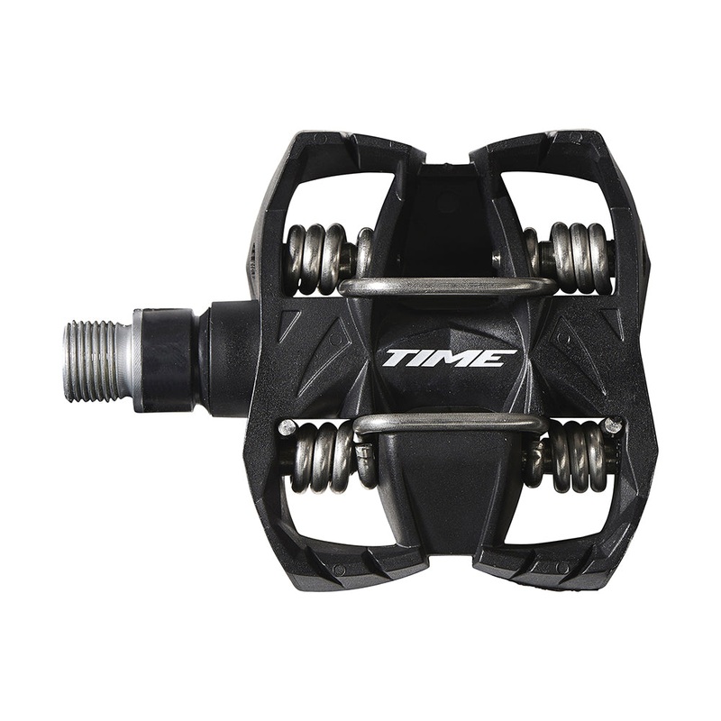 Time ATAC MX 4 Enduro Pedal-TIME ATAC MX 4 Enduro Pedal, Including ATAC Easy Cleats, Black