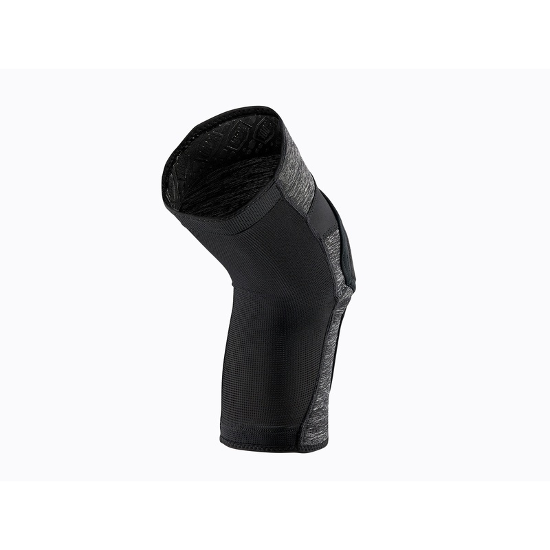 100% Ridecamp Knee Guards-Black/Grey-S & M & L & XL