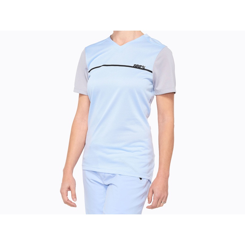 100%  Ridecamp Jersey-Powder Blue/Grey-S & M & L