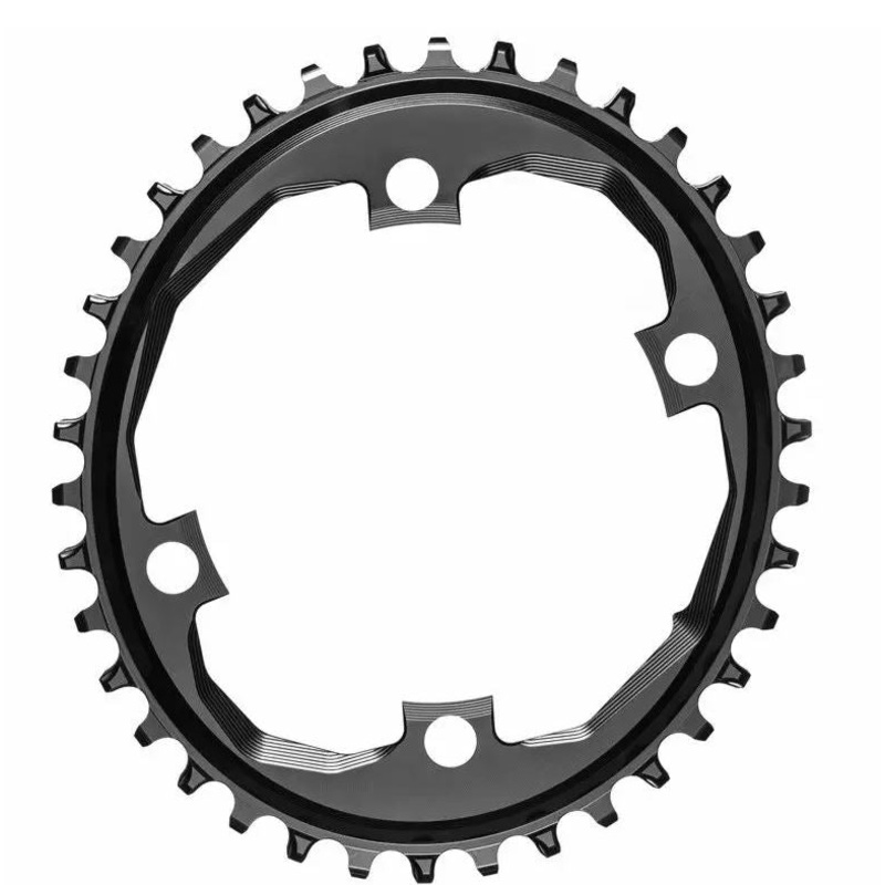 absoluteBLACK SRAM APEX1 oval, Narrow/Wide Kettenblatt – Schwarz