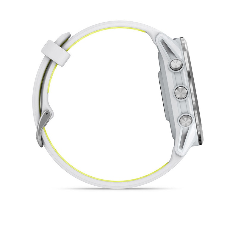 Garmin Forerunner 970 SmartWatch – Whitestone/Amp Yellow