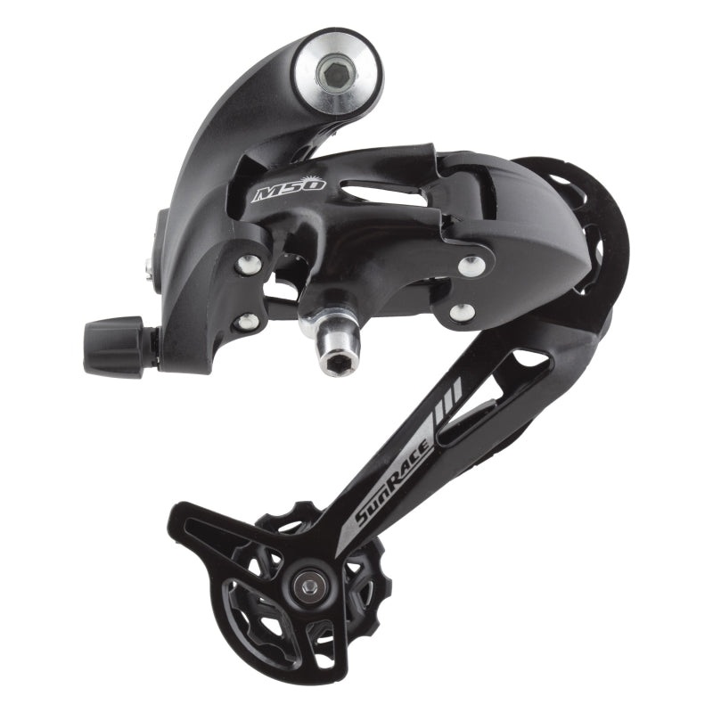 Sunrace RDM57 7/8sp Rear Derailleur Long Cage – Black