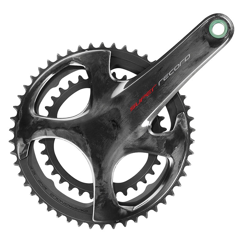 Campagnolo Super Record Crankset – 172.5mm 12-Speed 52/36t 112/146 Asymmetric BCD Campagnolo Ultra-Torque Spindle Interface Carbon