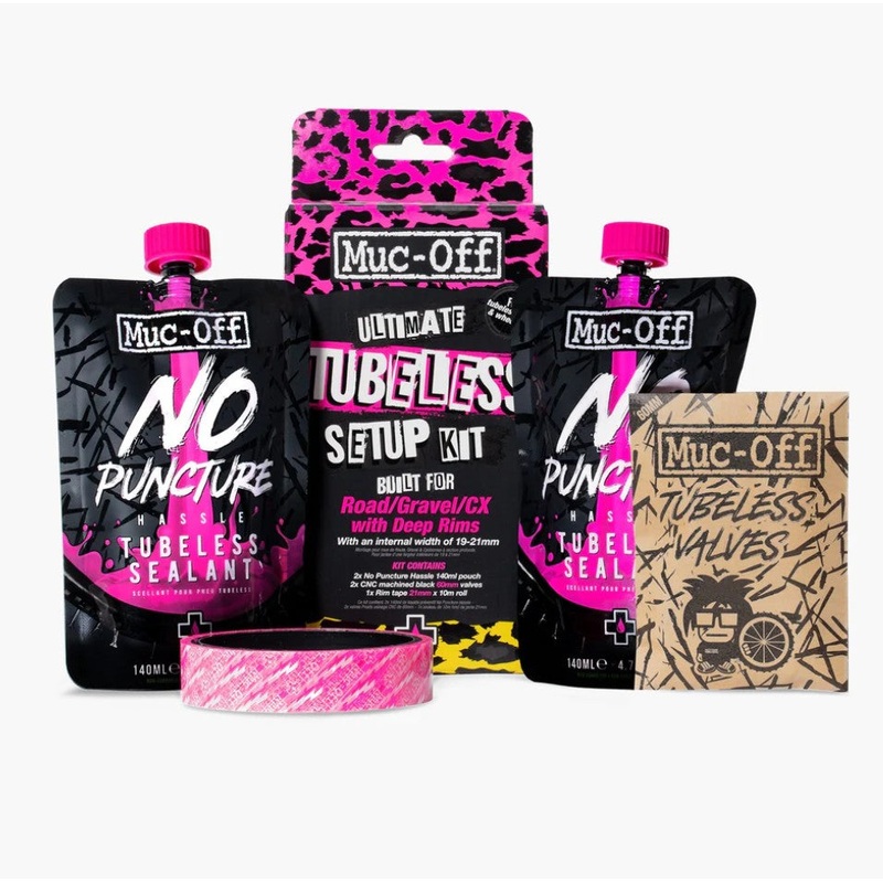 Muc Off Ultimate Tubeless Setup Kit – Road 60mm