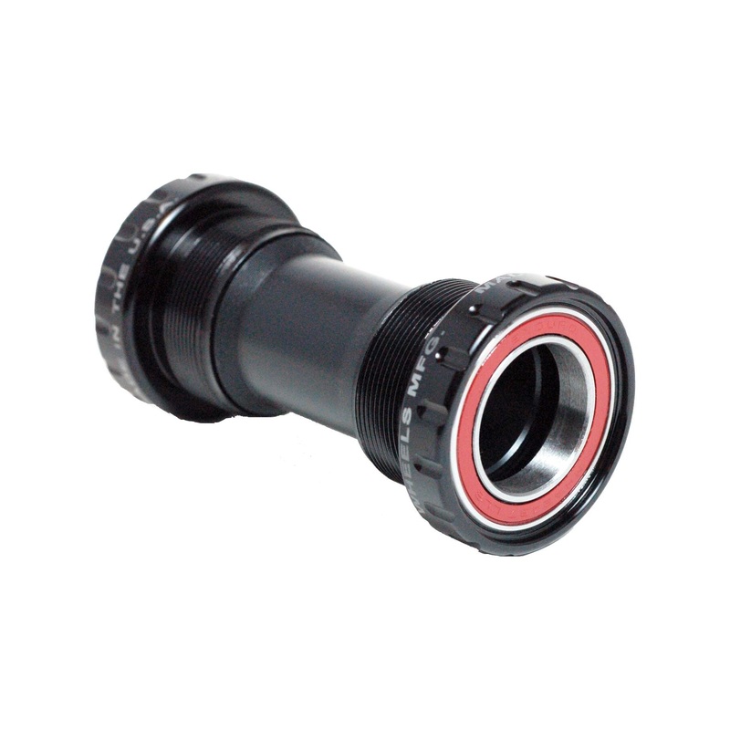 Wheels Manufacturing BSA Bottom Bracket – Shimano MTB Angular Contact Bearings BLK Cups