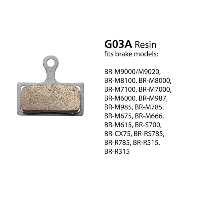 Shimano G03A M9000 Resin Pad and Spring