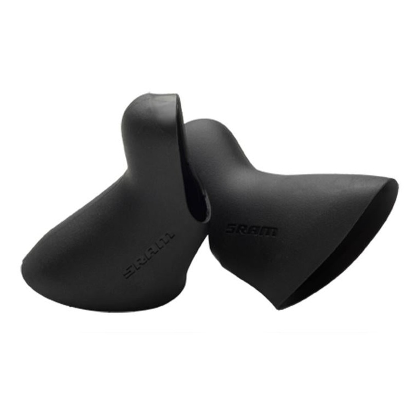 SRAM Hood Set-SRAM Hoods for Doubletap Levers Black, Pair
