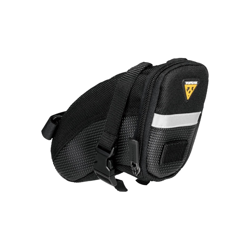 Topeak Aero Wedge Seat Bag – Strap-on Small Black