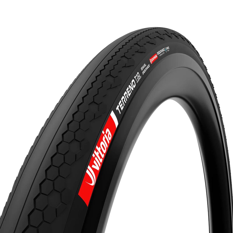 Vittoria Terreno T10 Hardpack Tire – 700 x 45 Tubeless Folding BLK Gravel Endurance Graphene G2.0