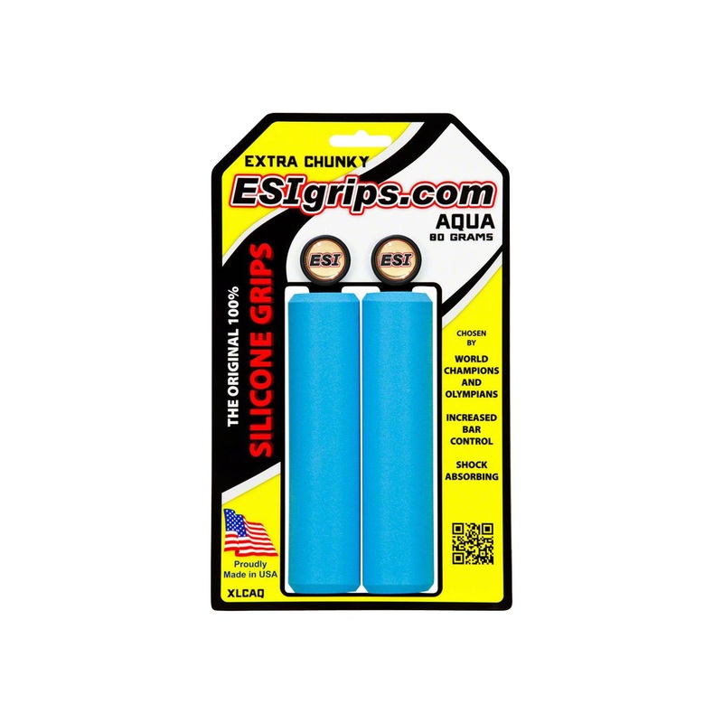 ESI Extra Chunky Grips – Aqua