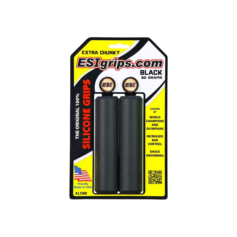 ESI Extra Chunky Grips – Black