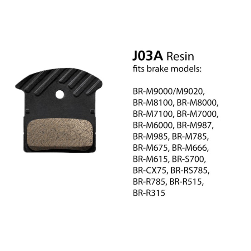 Shimano BR-M9000 Resin Pad & Spring J03A
