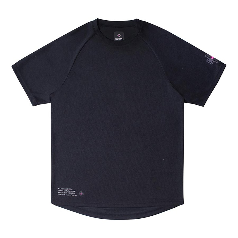 Riders Jersey (Short Sleeve)-Black-Medium & Large