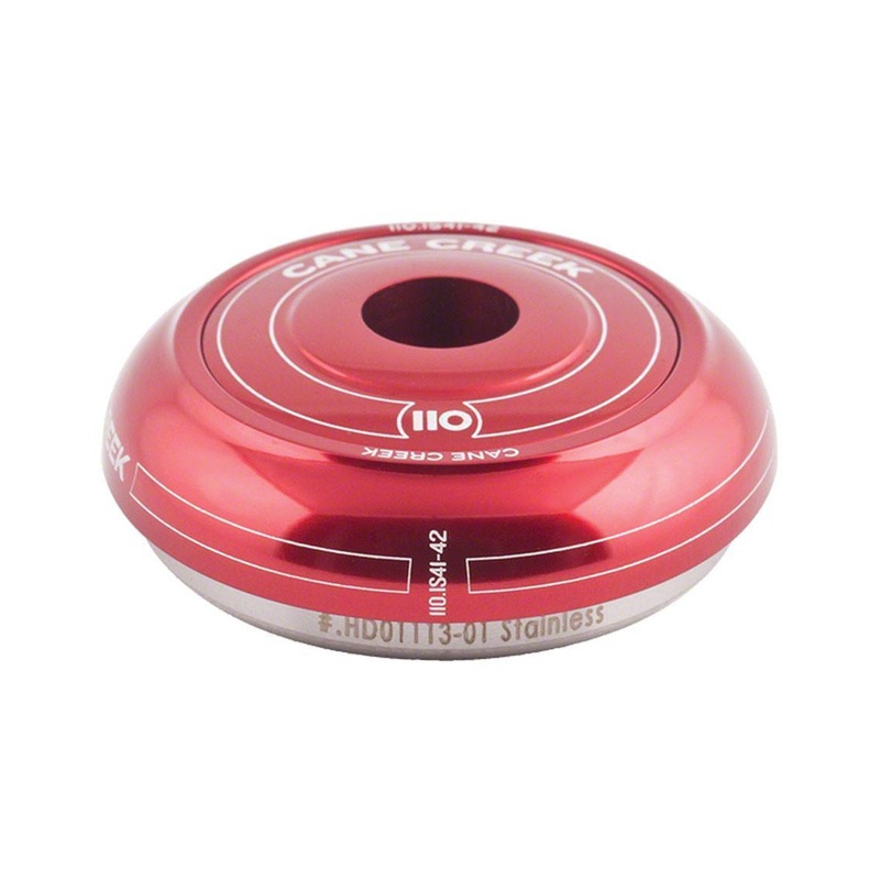 Cane Creek 110-SERIES IS41 28.6 SHORT COVER TOP HEADSET RED