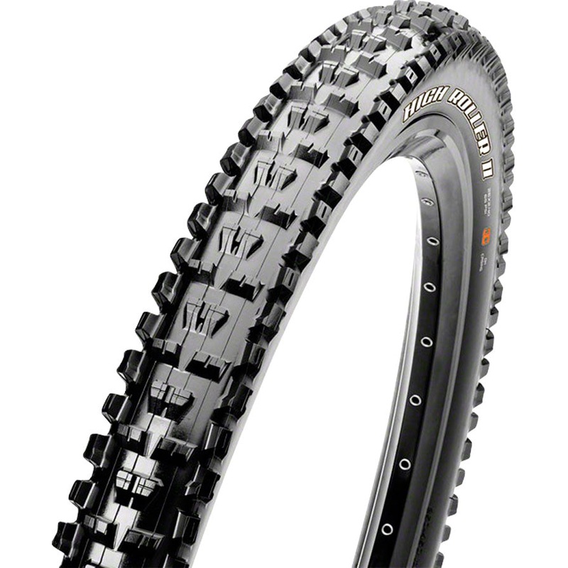 Maxxis High Roller II Tire – 29 x 2.3 Tubeless Folding Black Dual EXO