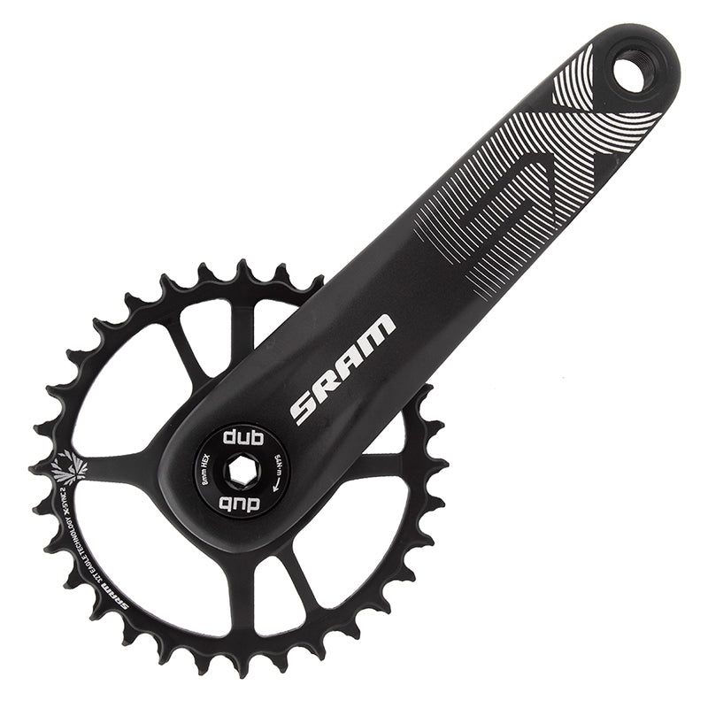 SRAM SX Eagle Boost Crankset – 175mm 12-Speed 32t Direct Mount DUB Spindle Interface BLK A1