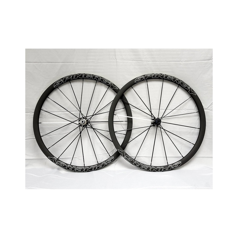 SPINERGY STEALTH FCC 3.2 DISC 700c F+R XDR 12×100 12×142 CenterLock SS BEARING ROAD WHEELSET Carbon Rims