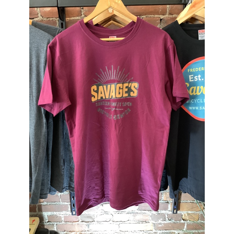 Maroon Savage’s T-Shirt-Large & Medium