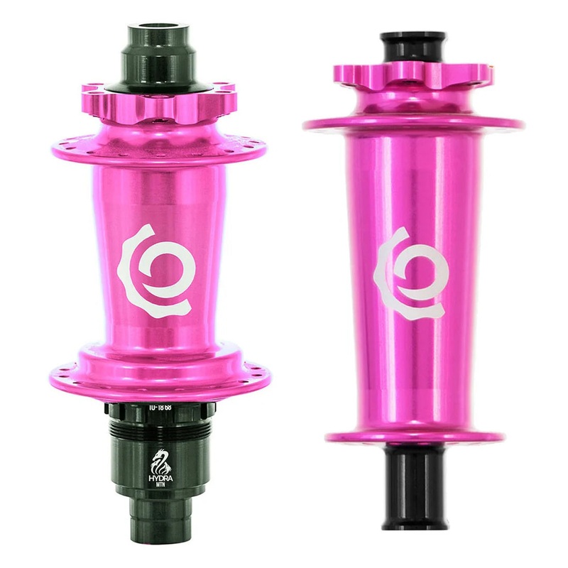 i9 Hydra Classic Flanged Hubs 32h 6B F+R Pink BST15x110/BST12x148 MS12