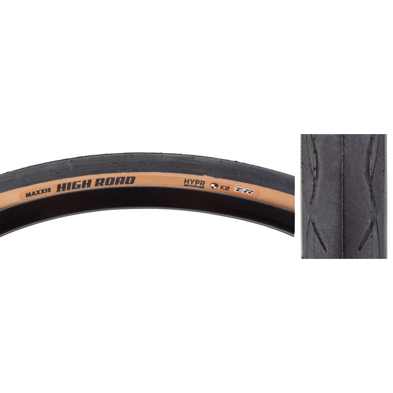 Maxxis High Road Tire 700×25 TR Tanwall