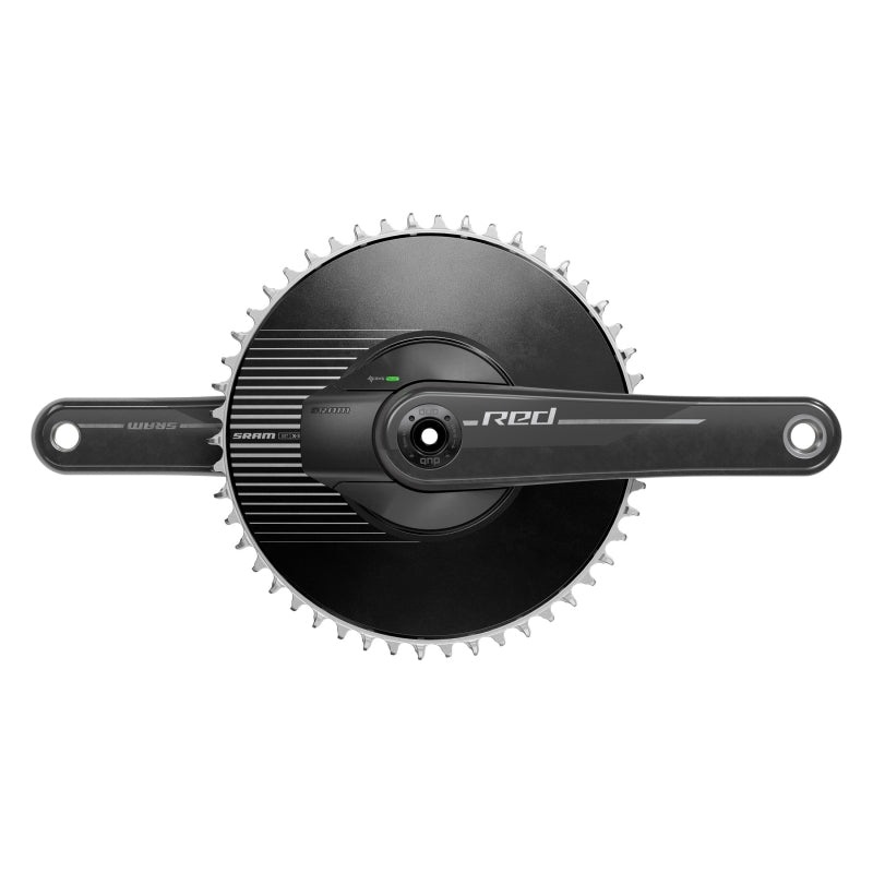 SRAM RED 1 AXS Power Meter Crankset –  165mm 12-Speed 50t Aero Chainring 8-Bolt Direct Mount DUB Spindle Interface Natural Carbon E1