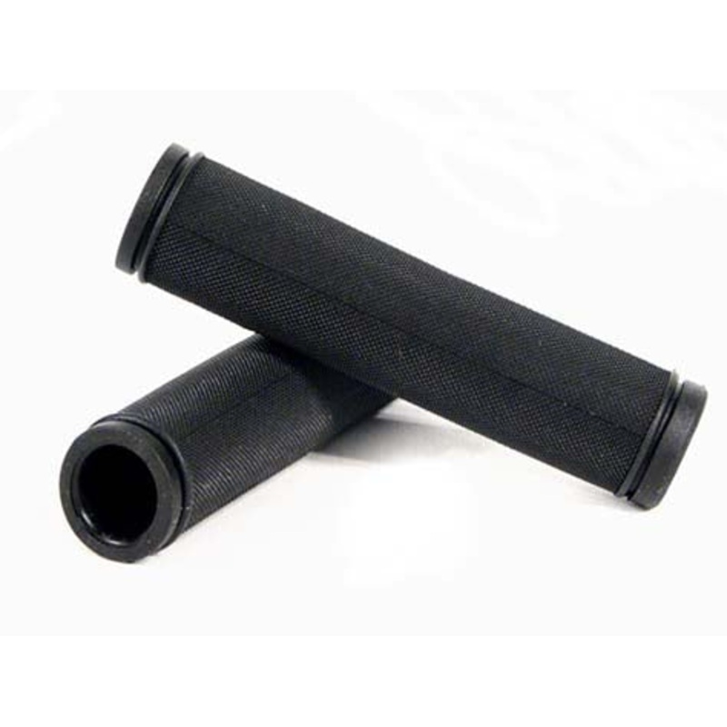 Velo – File Pattern-GRIPS MTB FILE PATTERN BLACK 130mm KRATON RUBBER