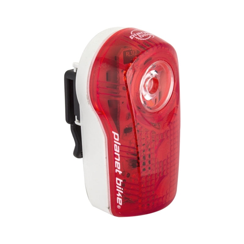 Planet Bike LED Superflash Taillight: Red/White