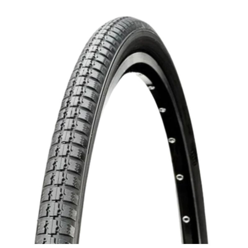 CST – 28 Street Tyres-TYRE  28 x 1 1/2 BLACK BLOCK C845   ( 40-635 )