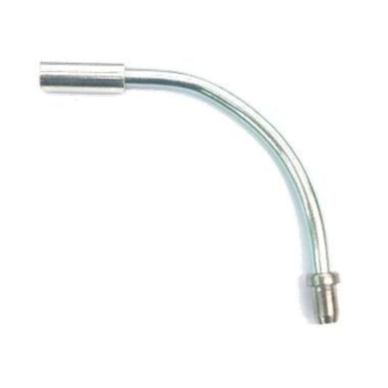 10-pack of steel cable guides with a 90-degree angle noodle