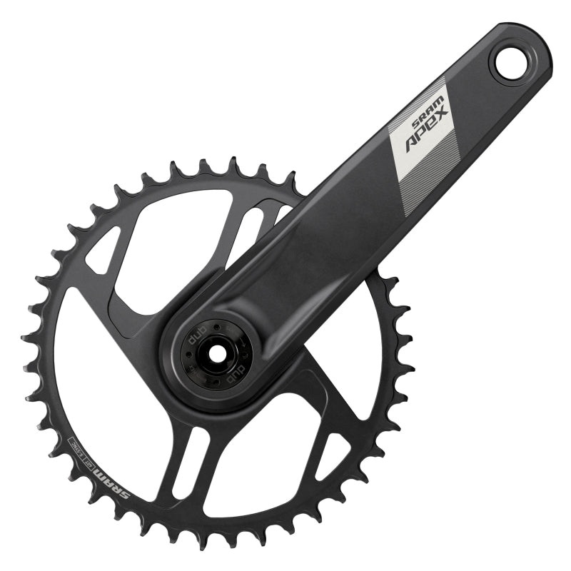 SRAM Apex 1 Wide Crankset – 165mm 12-Speed 40t Direct Mount DUB Spindle Interface BLK D1