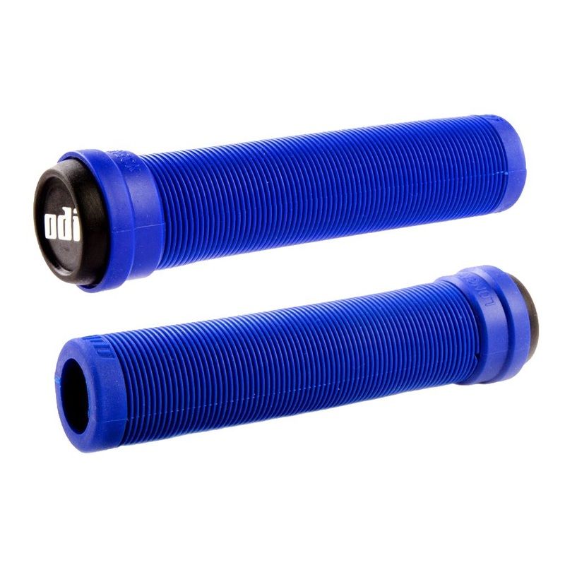 ODI Flangeless Longneck Grips – Blue