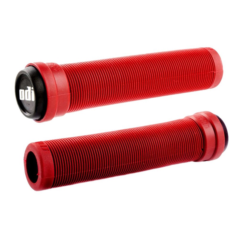 ODI Flangeless Longneck Grips – Red