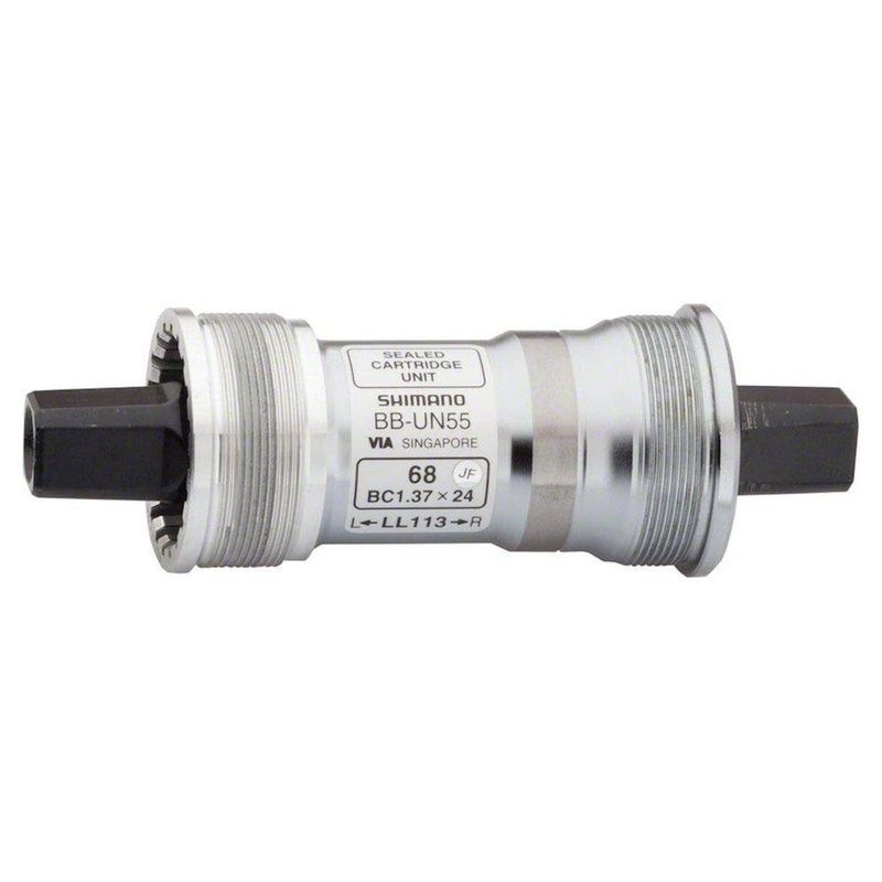 Shimano UN55 68mm Shell Square Taper Bottom Bracket – English Thread